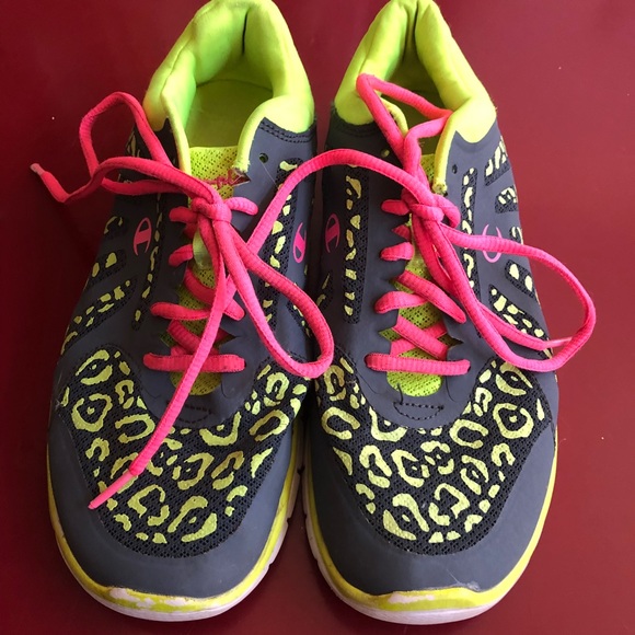 colorful champion sneakers